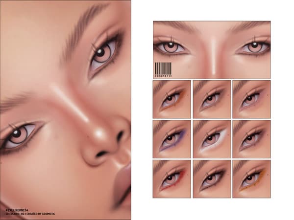 Скриншот мода Подводка Eyeliner N154